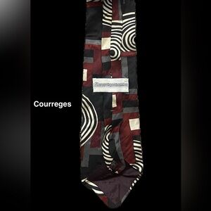 Courreges Necktie Silk